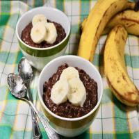 Reduced-Calorie Chocolate Banana Oatmeal image