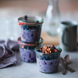Blueberry-Chia Overnight Oats Recipe - (4.4/5)_image