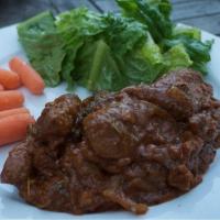 Smothered Beef Liver image