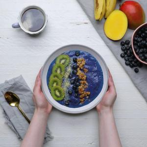 Blue Spirulina Bowl Recipe by Tasty_image