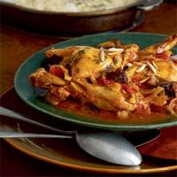 Moroccan Chicken with Eggplant, Tomatoes, and Almonds image