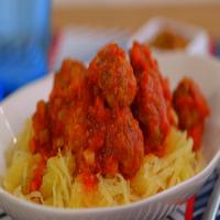 Paleo Spaghetti Squash and Amped up Meatballs_image