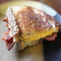 Grilled Cheese and Bacon Sandwich image