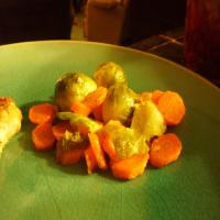 Buttery Carrots and Brussel Sprouts_image