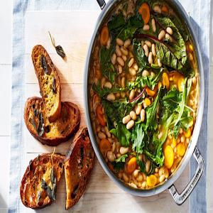 Cannellini-Bean and Greens Stew_image