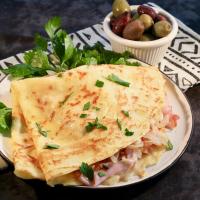 Ham and Cheese Crepes_image