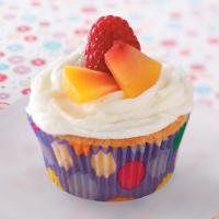 Raspberry Peach Cupcakes_image