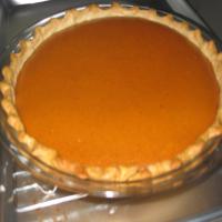 Traditional Pumpkin Pie_image
