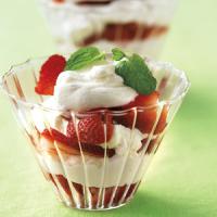Strawberries with Mint Whipped Cream image