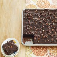 The Best Chocolate Sheet Cake. Ever._image