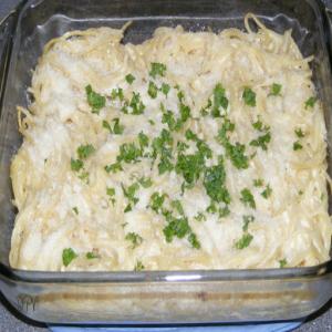 Baked Lemon Garlic Spaghetti Recipe - (4.5/5)_image