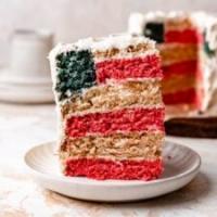 How to make an American Flag Cake (Vegan!)_image