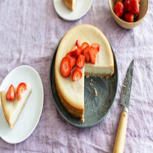 Vegan Baked Cheesecake_image