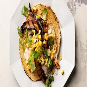 Mushroom Tacos with Charred-Corn Salsa_image