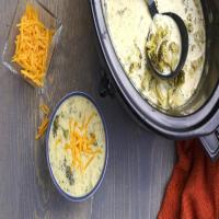 Slow Cookers Cheddar Broccoli Soup_image