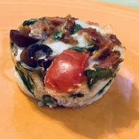 Baked Spinach and Egg White Muffins image