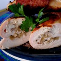 Chicken Walnut Cheese Wrapped in Bacon_image