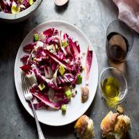 Radicchio Salad With Anchovy Vinaigrette_image