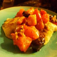 Halibut With Tomatoes and Olives_image