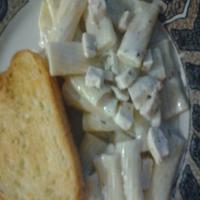 Penne With Creamy Garlic Sauce image