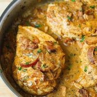 Chicken with Bacon Mustard Sauce_image