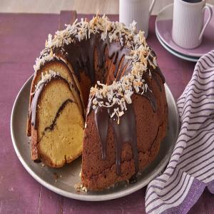 Chocolate-Coconut Bliss Cake_image