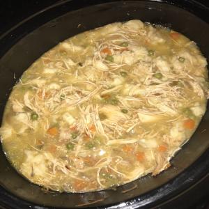 Easy Slow Cooker Chicken and Dumpling Soup image