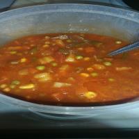 Yummy Beefy Vegetable Soup image