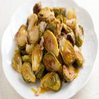 Caramelized Brussels Sprouts in Mustard Vinaigrette_image