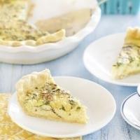 Chard, Bacon, and Gouda Quiche_image