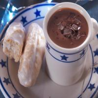 Homemade Hot Chocolate with Old-Fashioned Doughnut Sticks image
