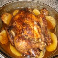 Beer Butter Roasted Chicken_image