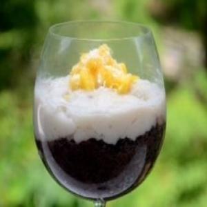 Luscious Coconut Black Rice Pudding_image