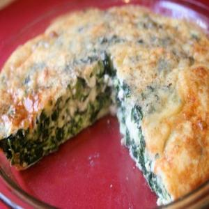 IMPOSSIBLE SPINACH PIE_image