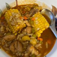 Hearty Panamanian-Style Chicken Noodle Soup (Sancocho)_image