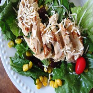 Southwestern Chicken Caesar Salad W/Chipotle Dressing image