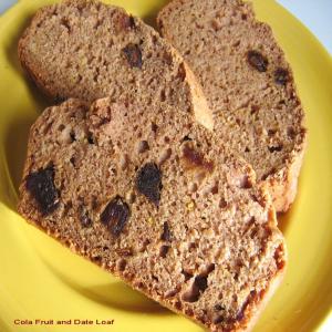 Cola Fruit and Date Loaf_image