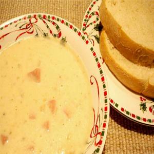 Creamy Ham and Potato Soup image