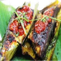 Fish Poleko (Nepali Spicy Fish Grilled in Banana Leaf) image