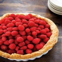 Raspberry Custard Tart_image