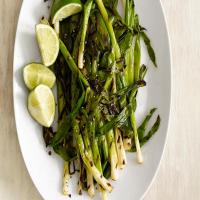 Grilled Lime Scallions image