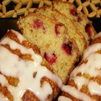 Low-Fat Glazed Cranberry Mini Loaves image