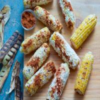 Grilled Corn on the Cob with Lime Butter_image