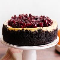 Cranberry Mascarpone Cheesecake image