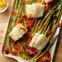 Cod and Asparagus Bake image