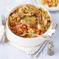 Chicken & chorizo rice pot image