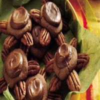Chocolate-Caramel Turtle Cookies image
