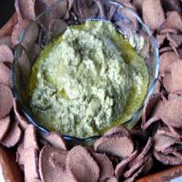 Chickpea Pesto Dip (Or Pesto Hummus Dip)_image