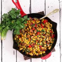 Wholesome & Filling Chaat Salad With Corn_image