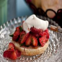 Strawberry, Mint and Thyme Shortcake image